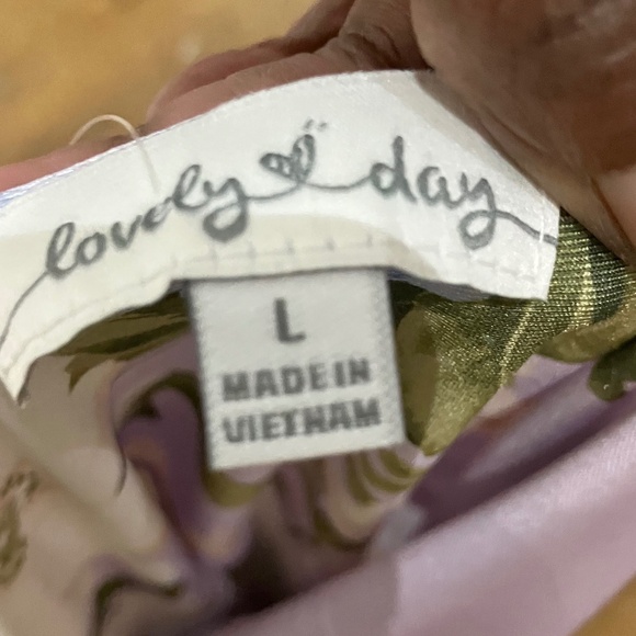 Lavender floral dress - Picture 8 of 11